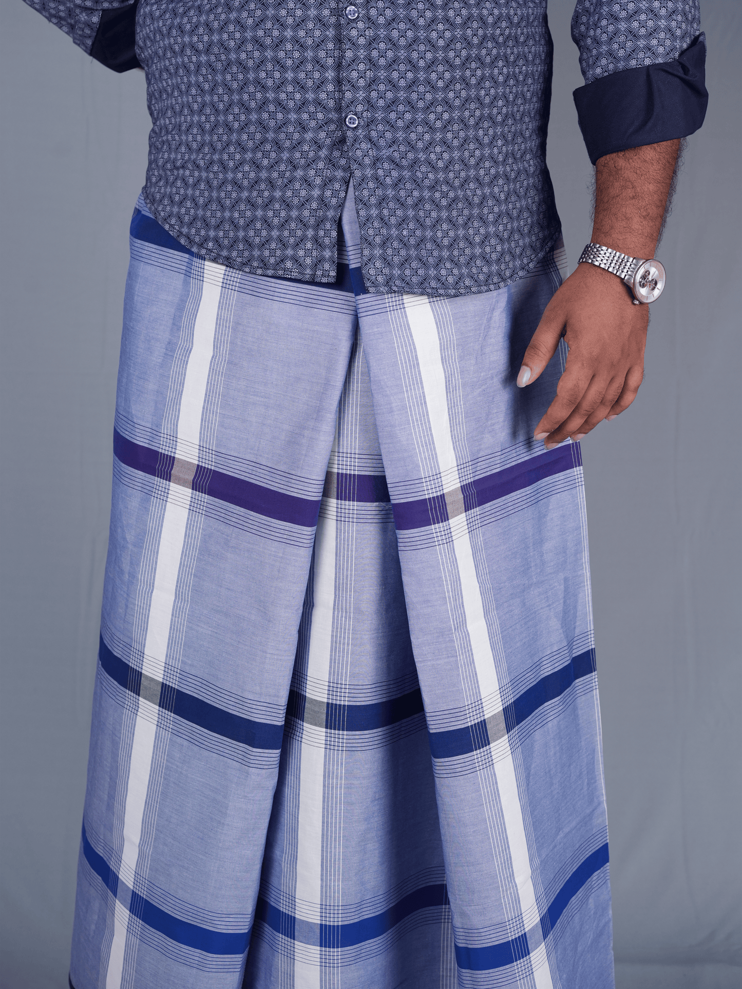 2.20 Mtrs 303 Supreme Fancy Colour Lungie Model 8